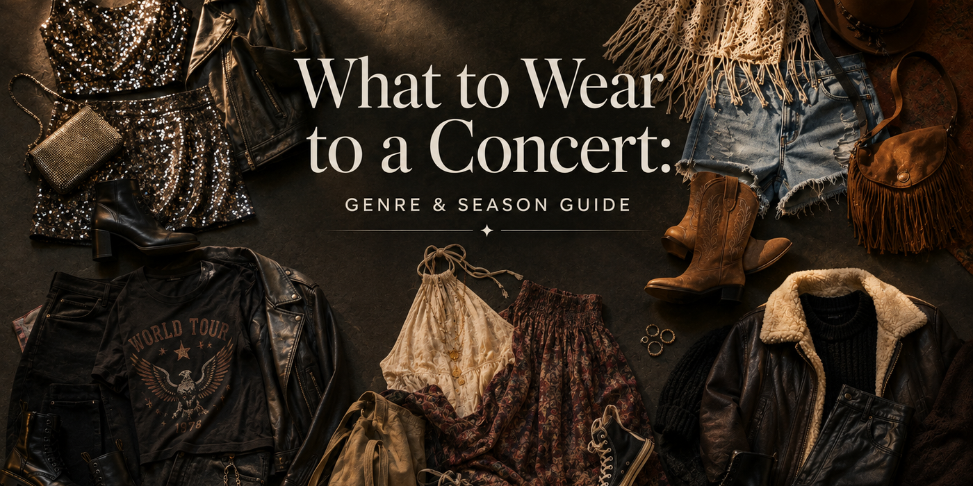 What to Wear to a Concert: Genre & Season Guide