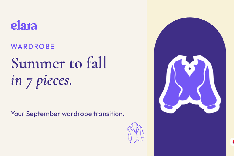 Summer-to-Fall Wardrobe Transition: 7 Pieces for September