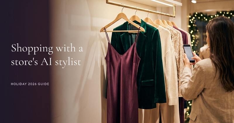 How to Use a Store's AI Stylist This Holiday Season