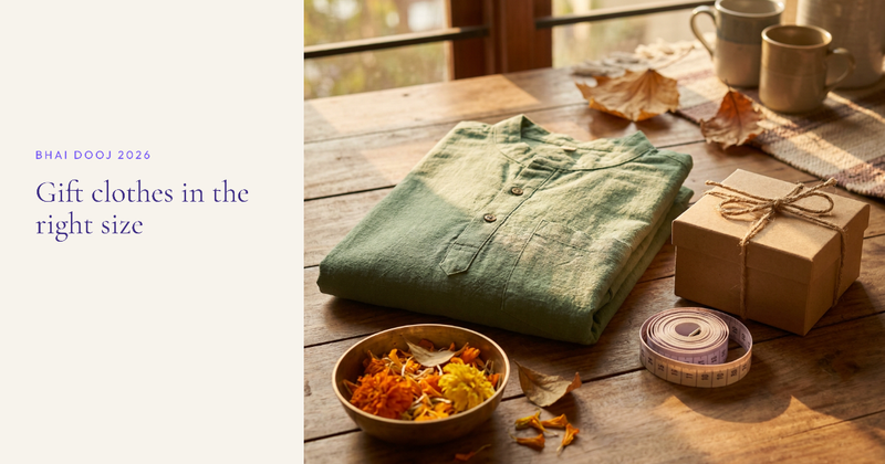 Gifting Clothes for Bhai Dooj 2026: How to Get Your Sibling's Size Right Without Asking