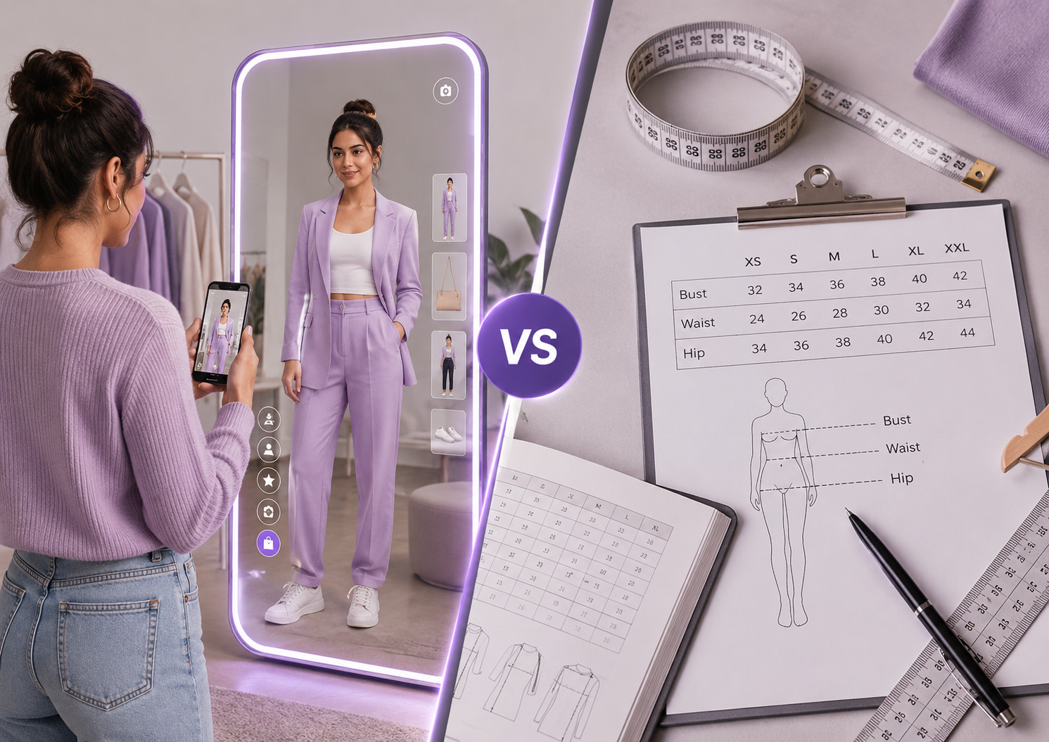 Virtual Try-On vs Size Charts: 10.5x Better Conversion