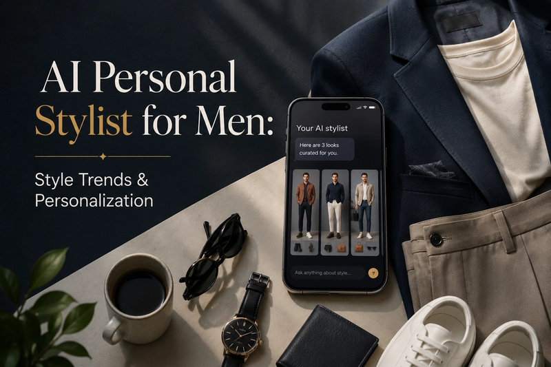 AI Personal Stylist for Men: Your Wardrobe Gets Smarter