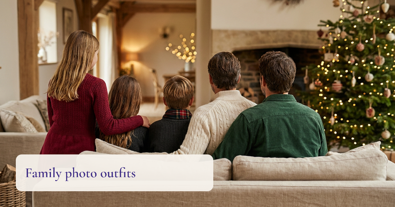 Christmas Family Photo Outfits: 4 Color Palettes That Photograph Well