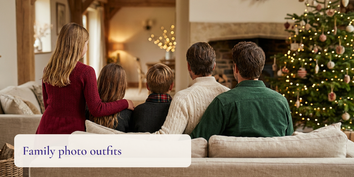 Christmas Family Photo Outfits: 4 Color Palettes That Photograph Well