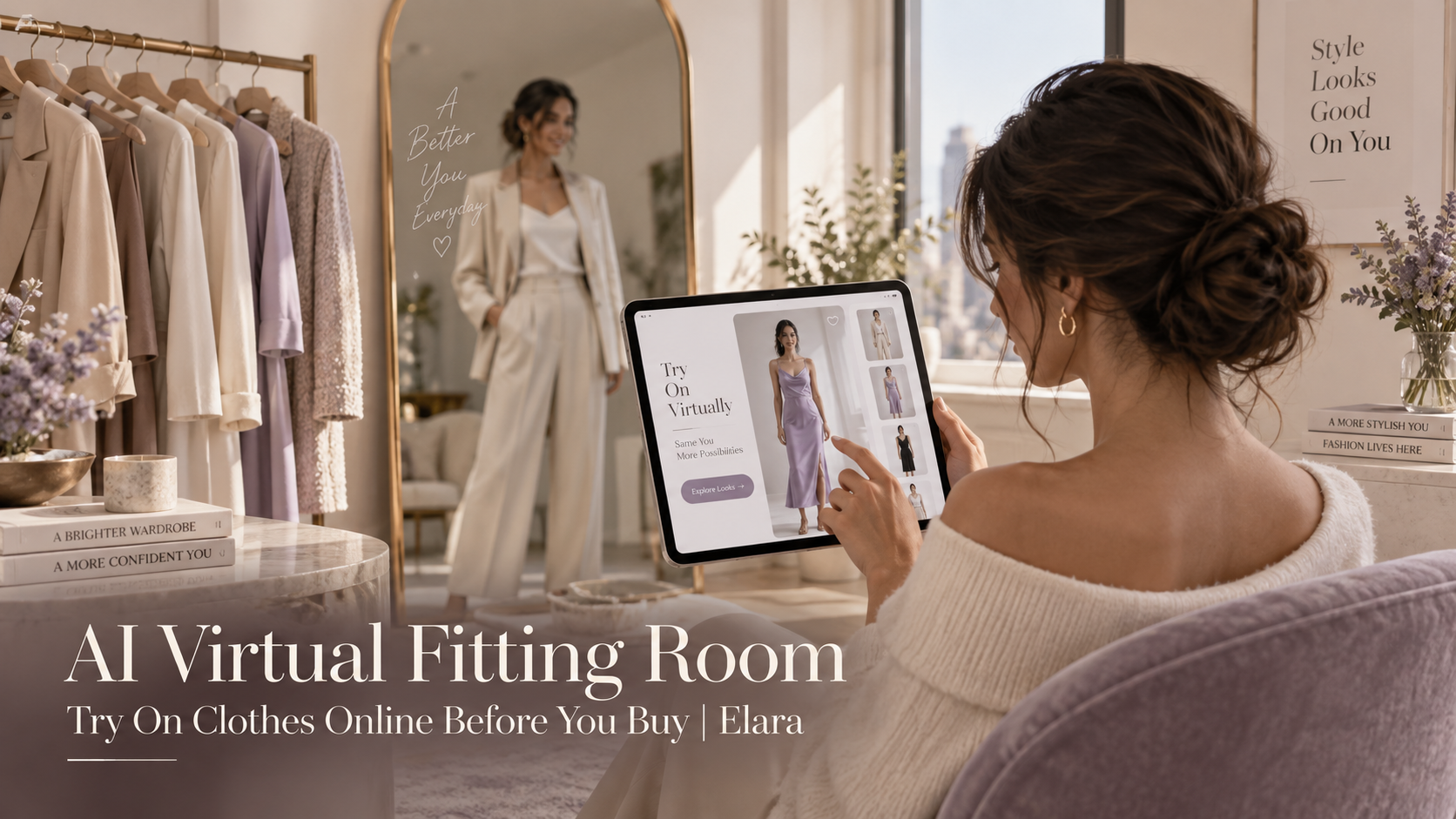 AI Virtual Fitting Room - Try On Clothes Online Before You Buy | Elara