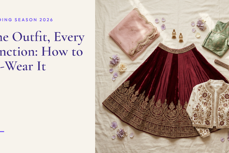 Wedding Season 2026: How to Re-Wear One Lehenga, Saree or Sherwani at Every Function