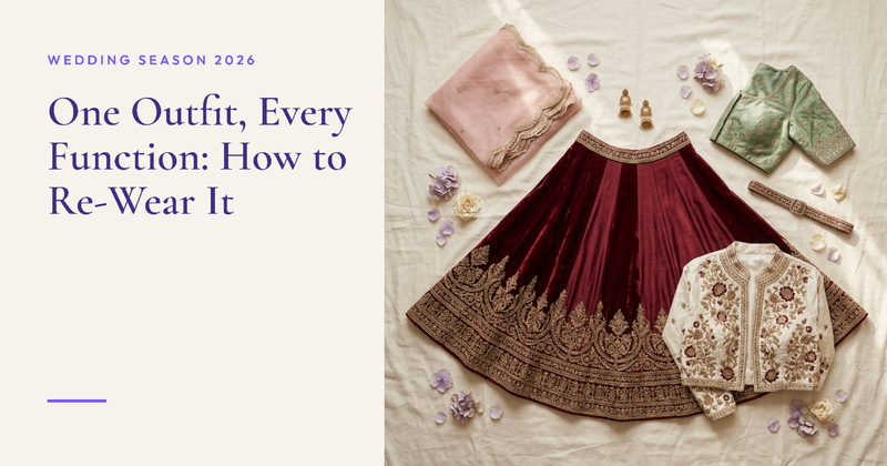 Wedding Season 2026: How to Re-Wear One Lehenga, Saree or Sherwani at Every Function