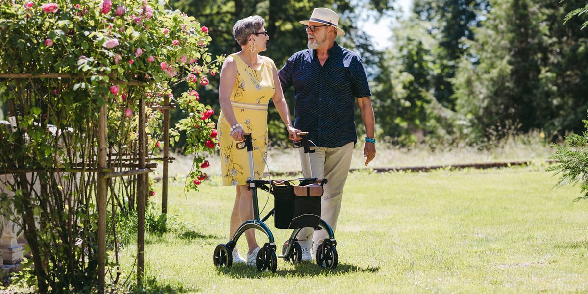 Active Allé - lett rullator i karbon