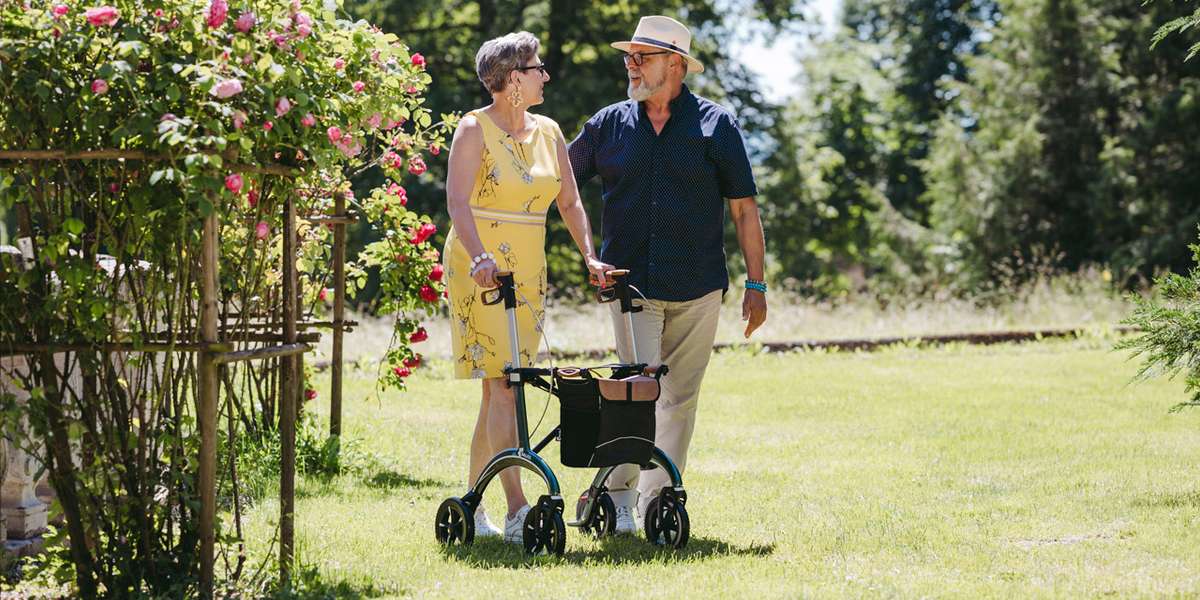 Active Allé - lett rullator i karbon
