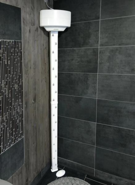 Active Airbody Dryer - Kroppstørker - for montering i hjørner