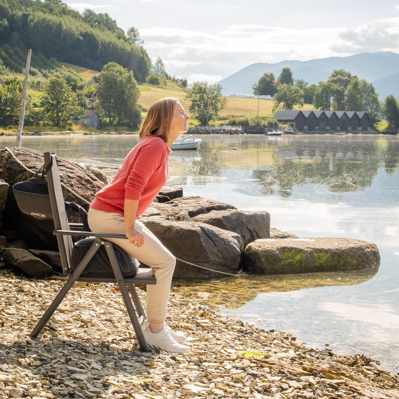 Active Up Easy Go er et portabelt løftesete