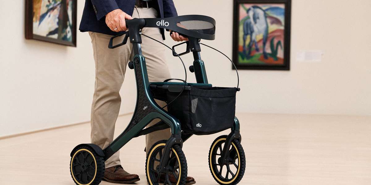 Active Ello rullator med elektrisk fremdrift