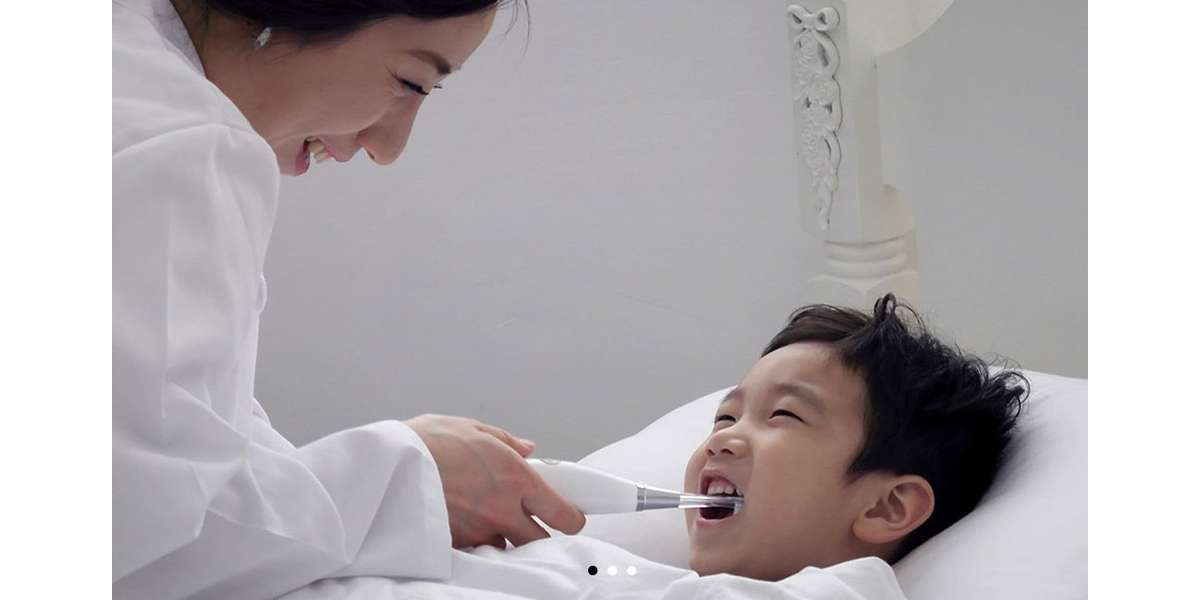 Active Oral Clean tannbørste med sug - passer godt til barn