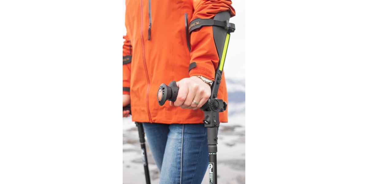 Active ErgoBaum 7G Krykker har ergonomisk grep