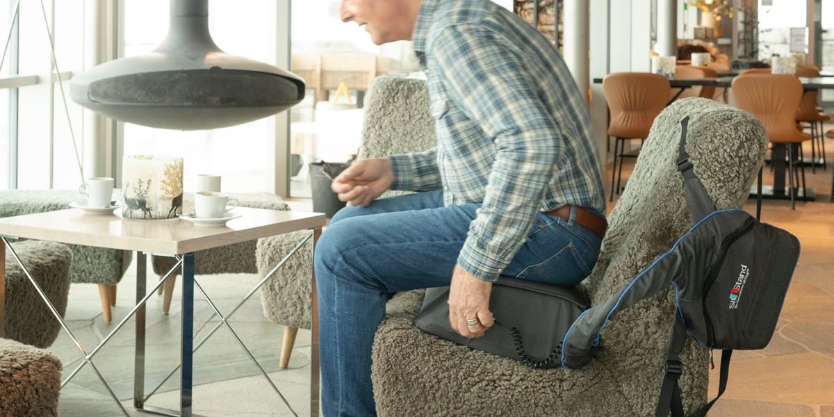 Active Up Easy Go er et portabelt løftesete