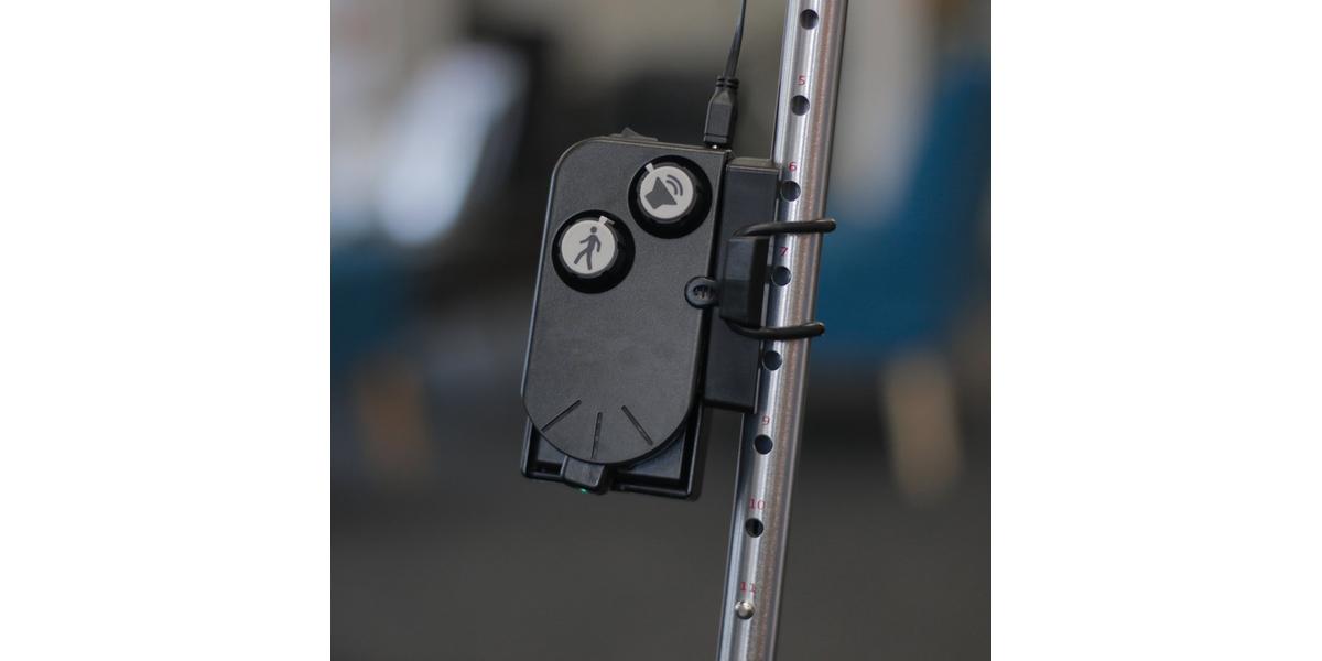 Parkinson GO! Monteres enkelt på krykker, stokk eller rullator