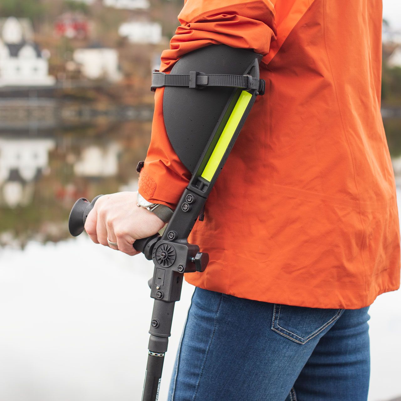 Både ergonomi og polstring er viktig når man velger krykker