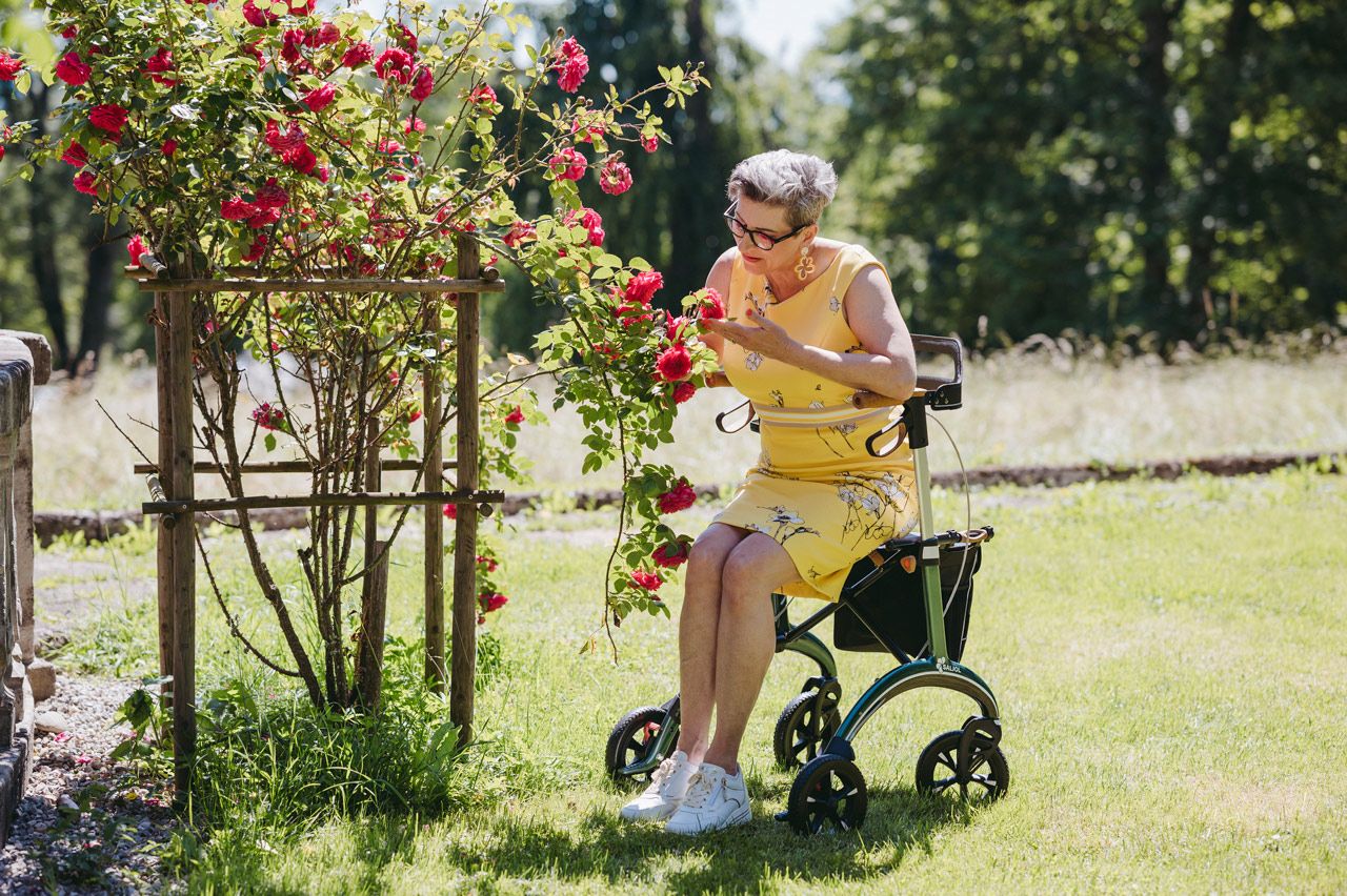 Active Allé - lett rullator i karbon