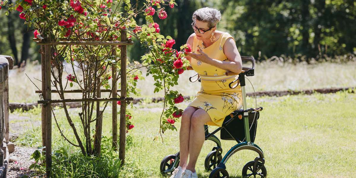 Active Allé - lett rullator i karbon