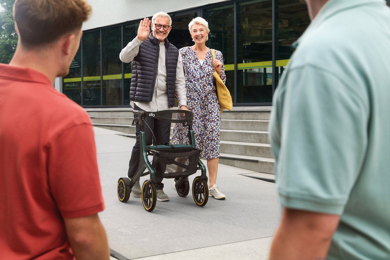 Active Ello rullator med elektrisk fremdrift