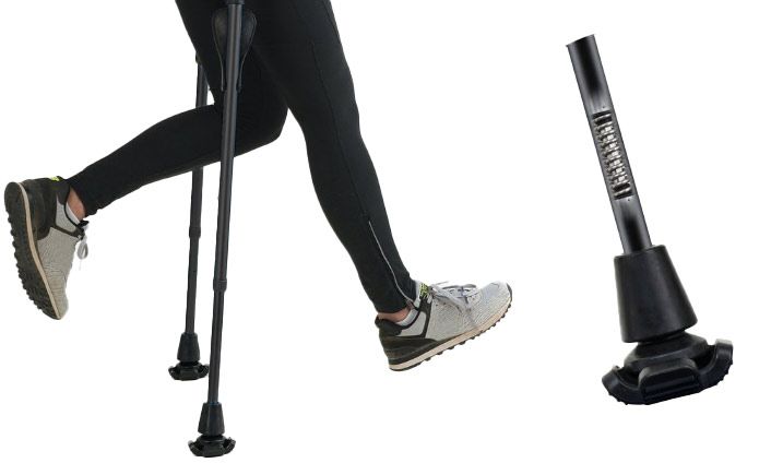 Active ErgoBaum 7G Krykker har doppsko med trugeeffekt