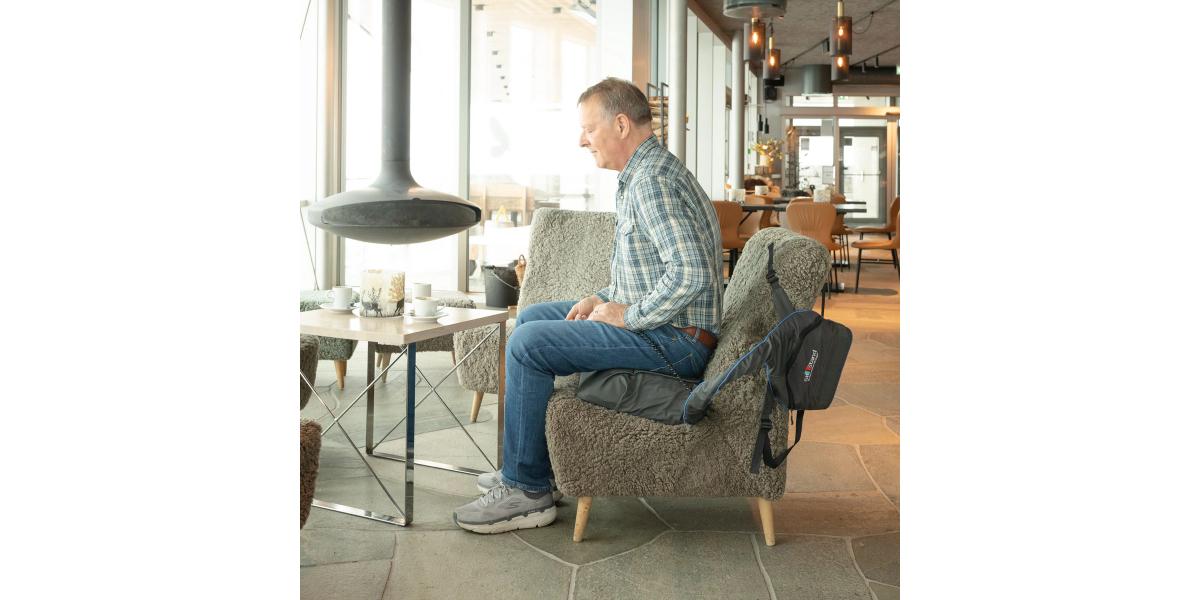 Active Up Easy Go brukt på kafé