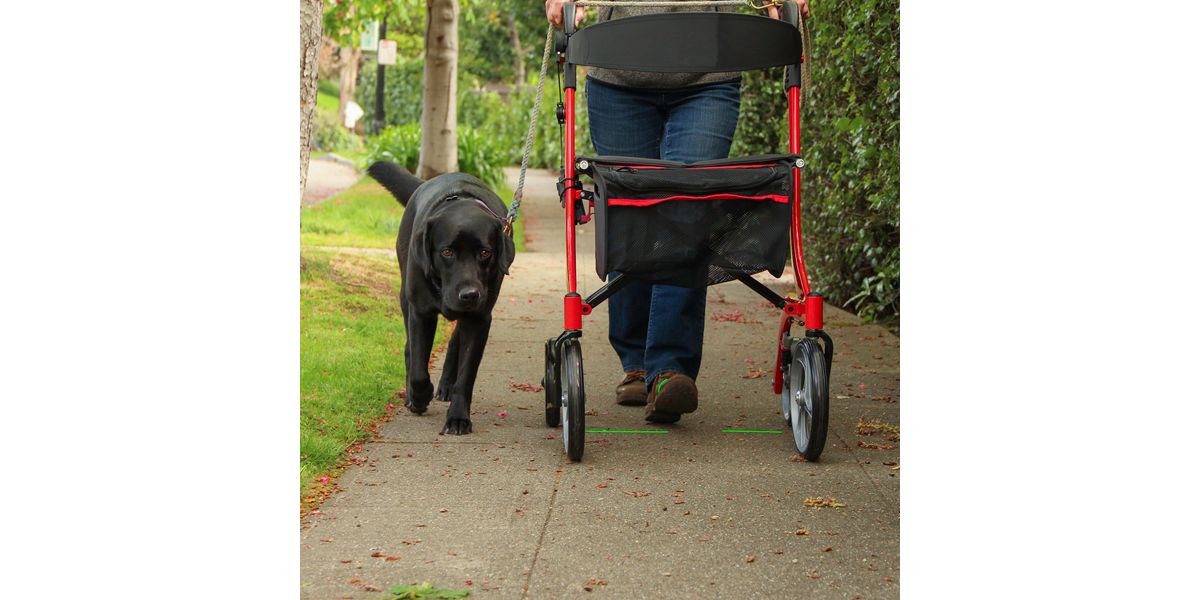 Parkinson GO! Monteres enkelt på krykker, stokk eller rullator