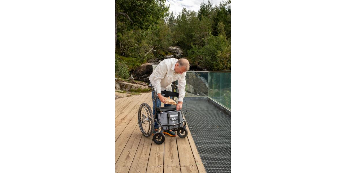 Active Sitwalk 1-2-3 har kommer med bag