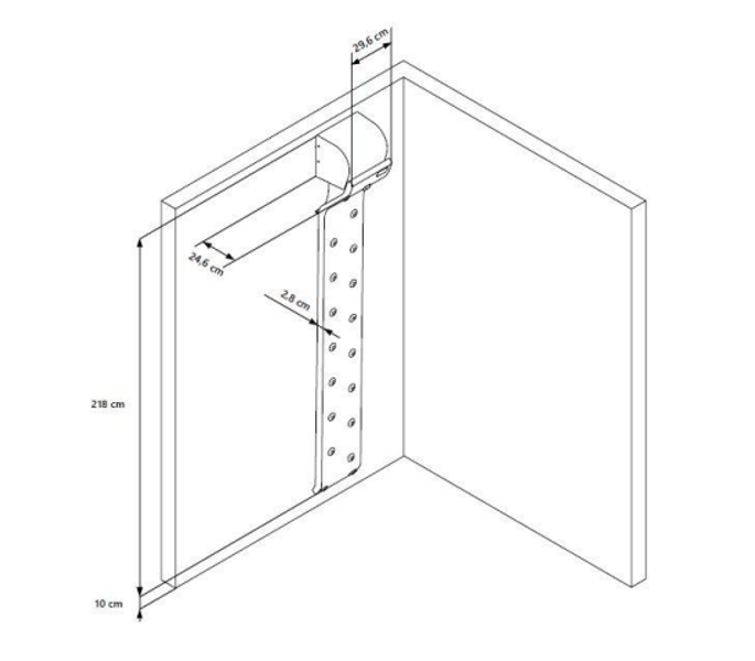 Active Dryer V3 - dimensjoner