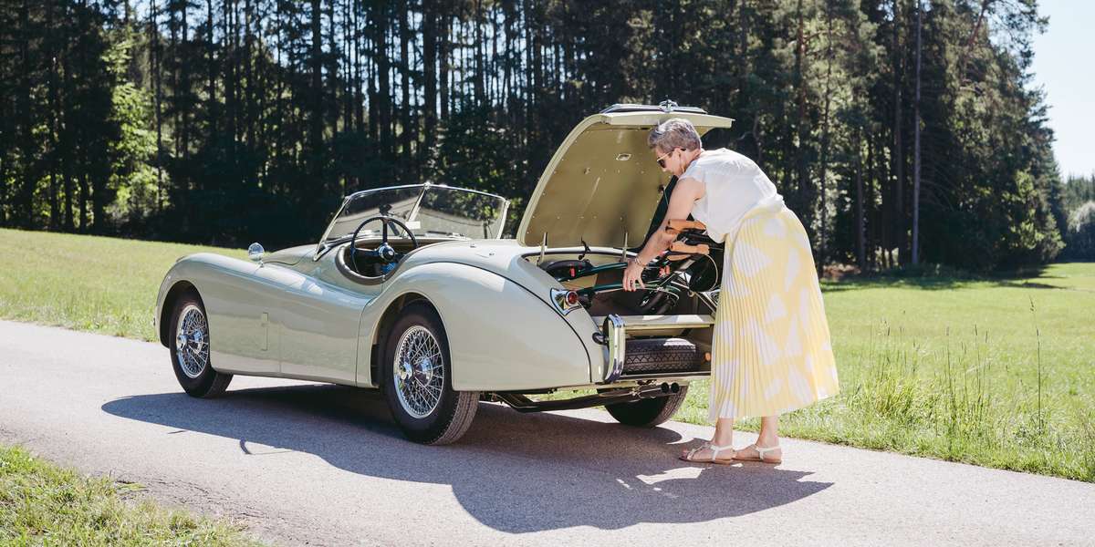 Active Allé - lett rullator i karbon