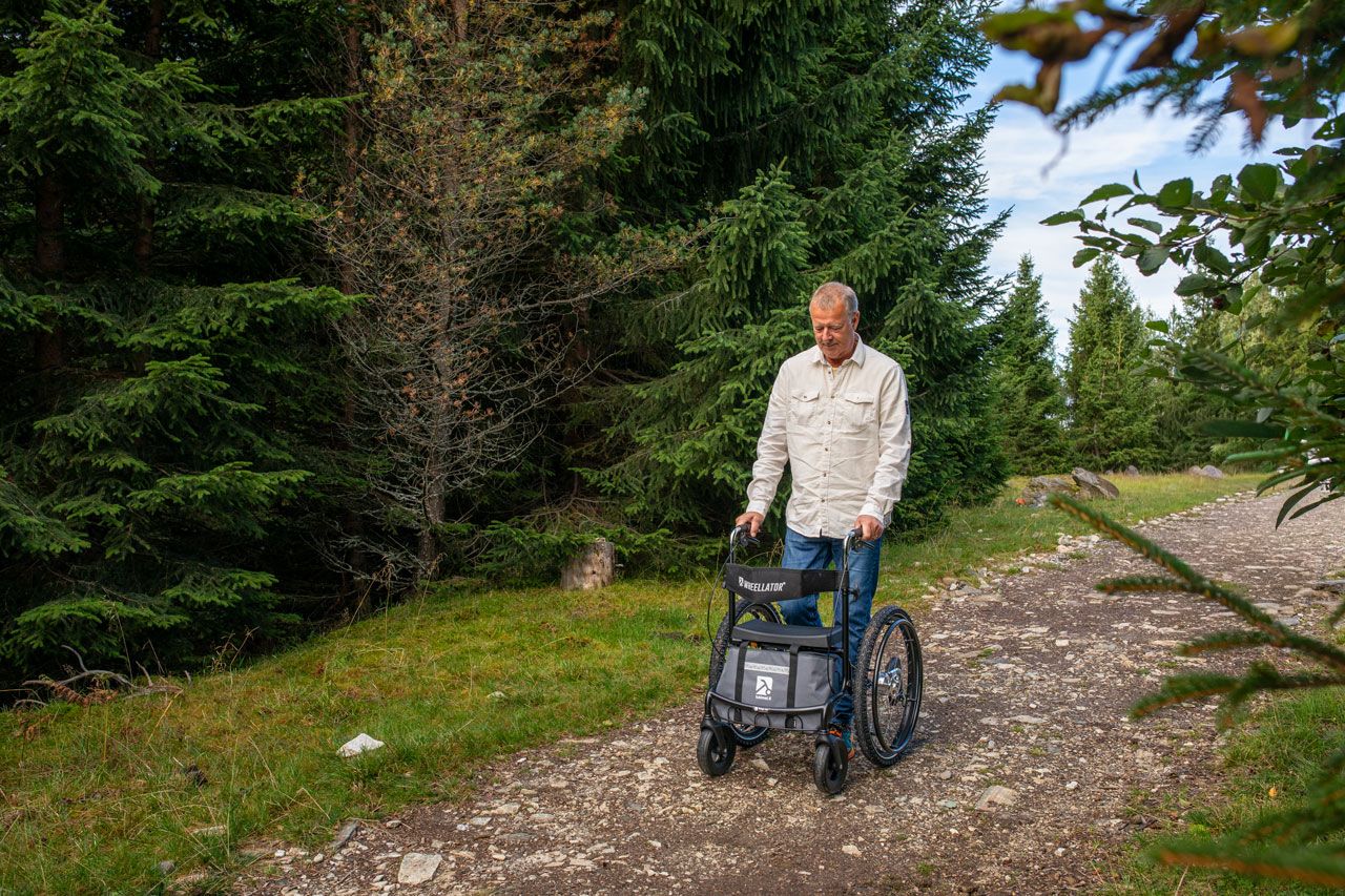 Active Sitwalk 1-2-3 Utendørs terrengrullator