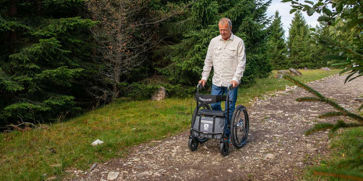 Active Sitwalk 1-2-3 Utendørs terrengrullator