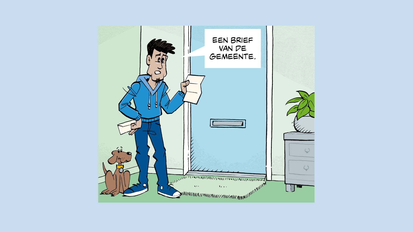 Bewonersbrief in de mix