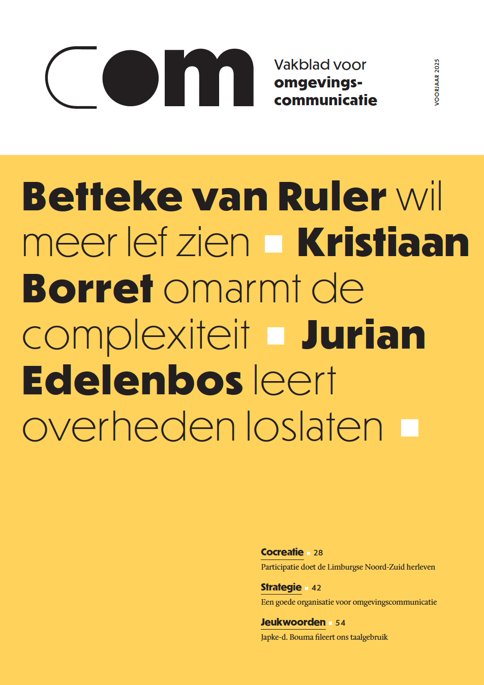 Editie 3 - Voorjaar 2025