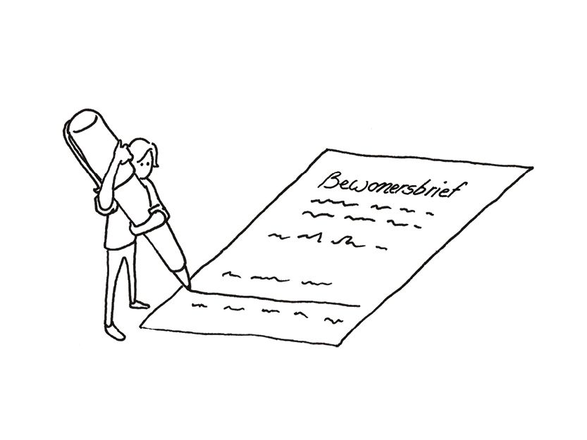 De ideale bewonersbrief is ...