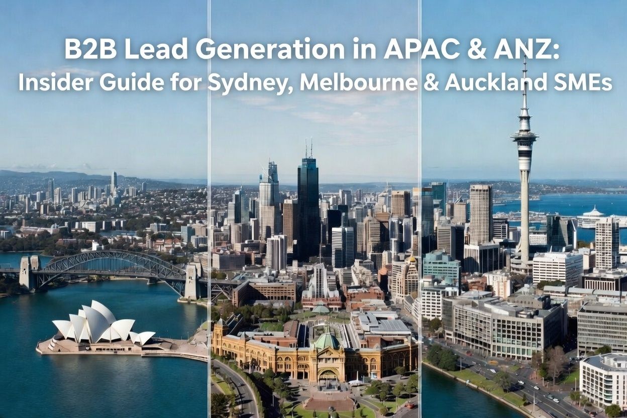 B2B Lead Generation ANZ: Insider Guide for Sydney, Melbourne & Auckland SMEs (Part 4)