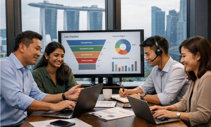 B2B Prospecting u APAC: 5 P’s i Outsourced SDR za Singapore SMBs