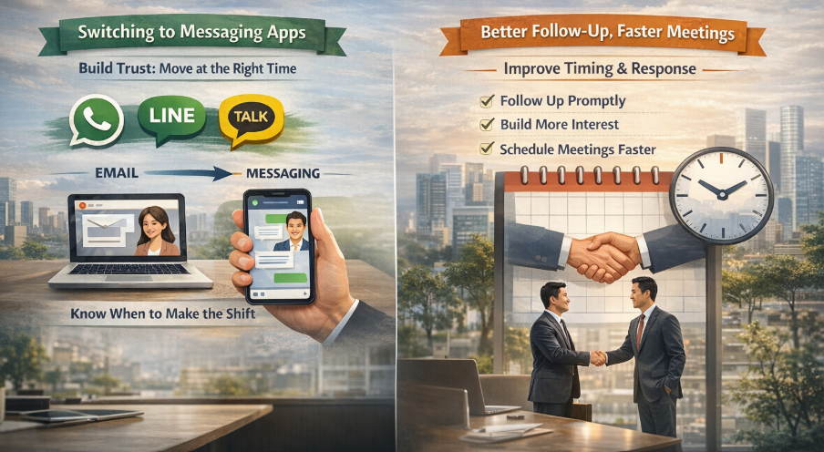 When to Take APAC Buyer Conversations Off Email