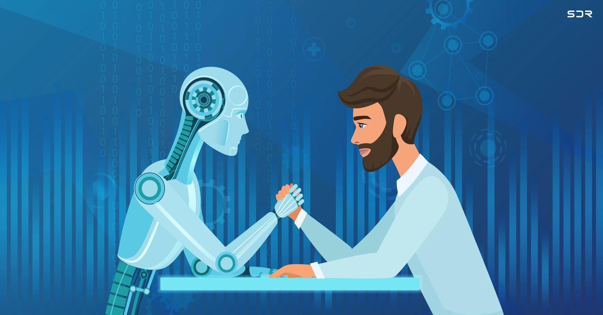 Man Vs Machine Man vs. Machine – Sales Automation Tools | SDR.sg Blog