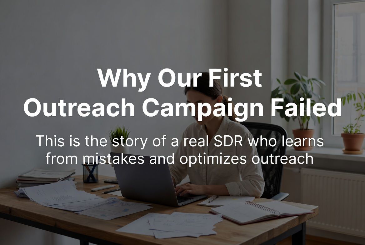 Why Our First Outreach Campaign Failed