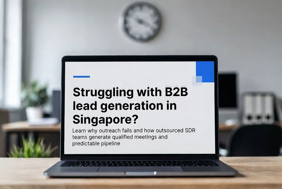 Why Singapore B2B Lead Generation Is Failing and How Outsourced SDR Fixes It