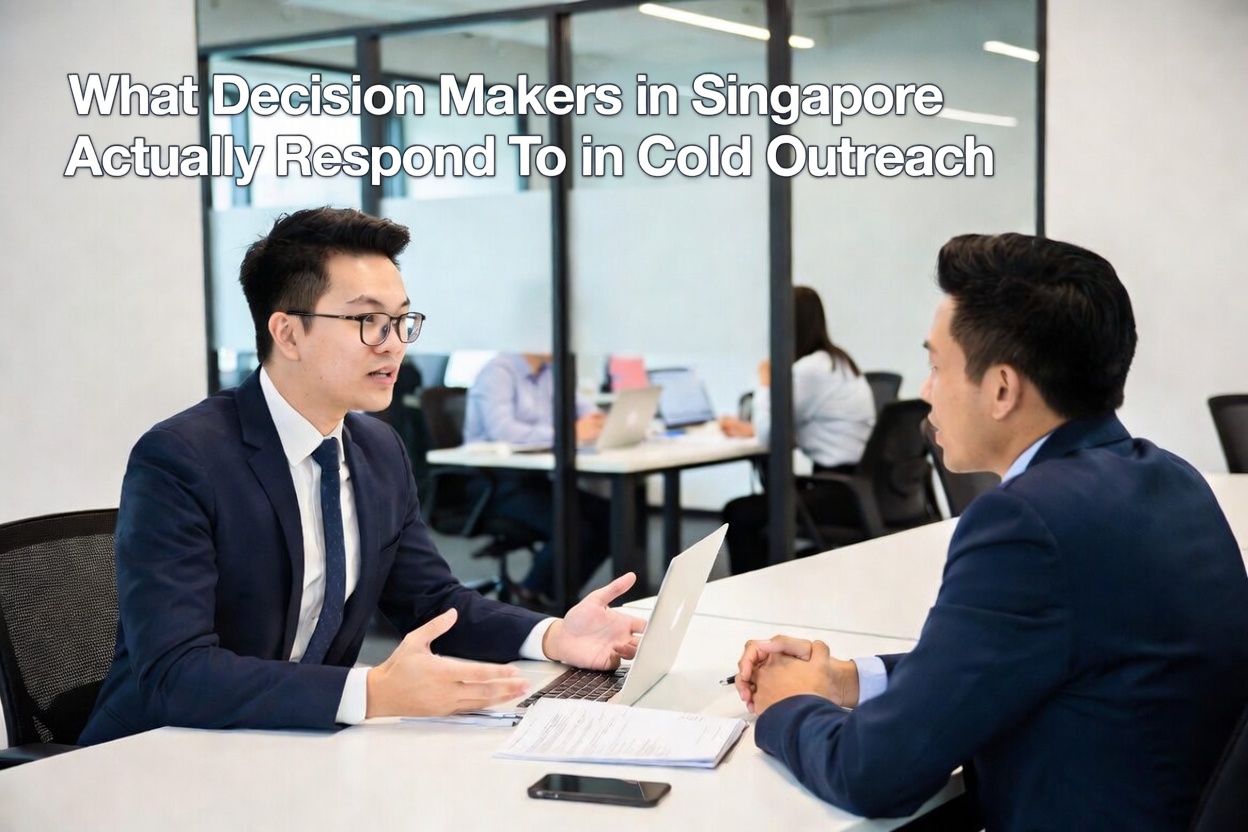 What Decision Makers in Singapore Actually Respond To in Cold Outreach