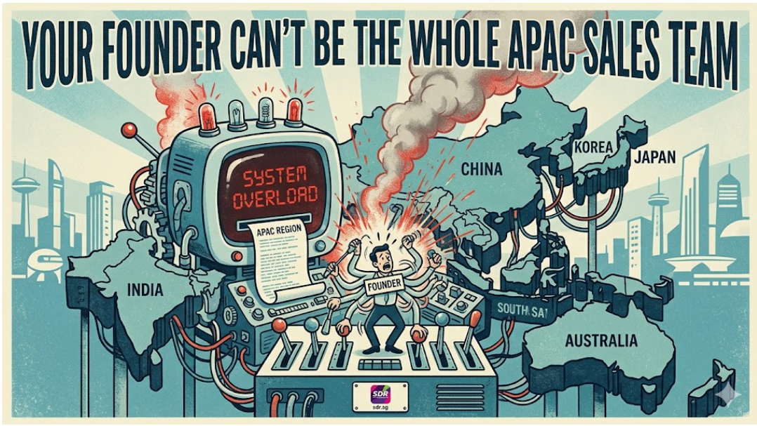 Your Founder Can’t Be the Whole APAC Sales Team