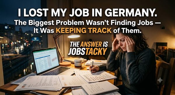 I Lost My Job in Germany. The Biggest Problem Wasn't Finding Jobs - It Was Keeping Track of Them.