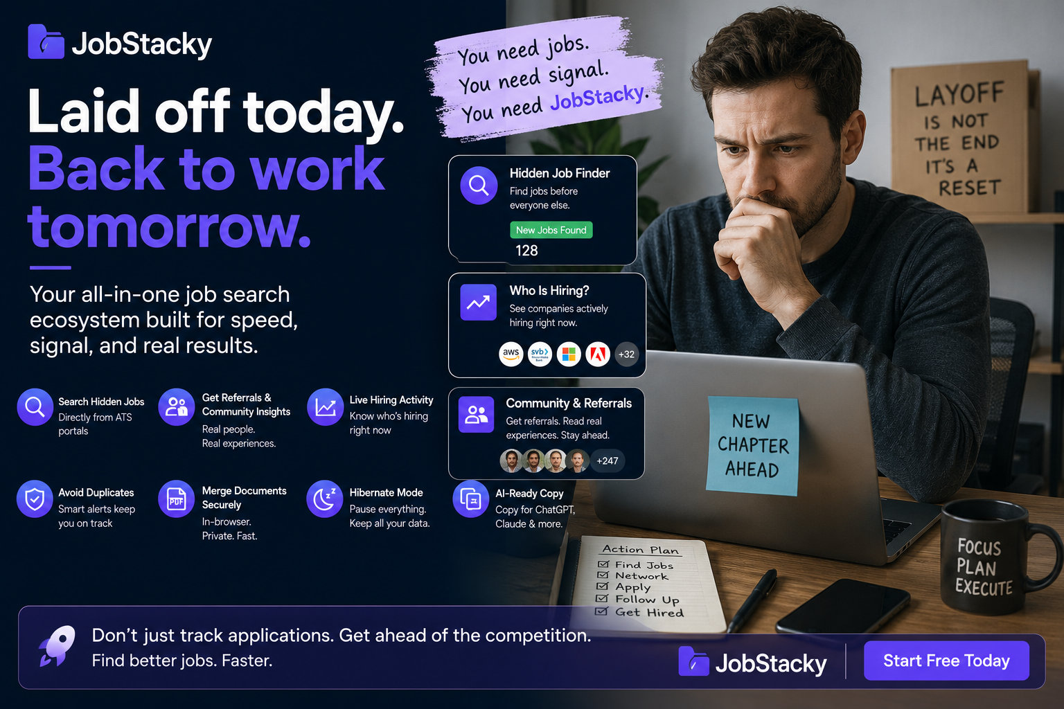 Why Laid-Off Job Seekers Should Use JobStacky Why Laid-Off Job Seekers Should Use JobStacky