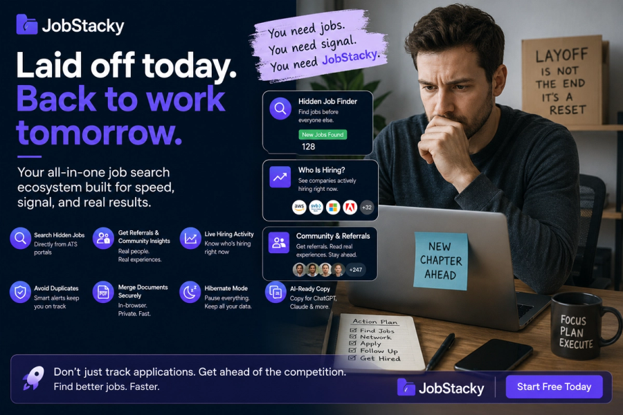 Why Laid-Off Job Seekers Should Use JobStacky Why Laid-Off Job Seekers Should Use JobStacky