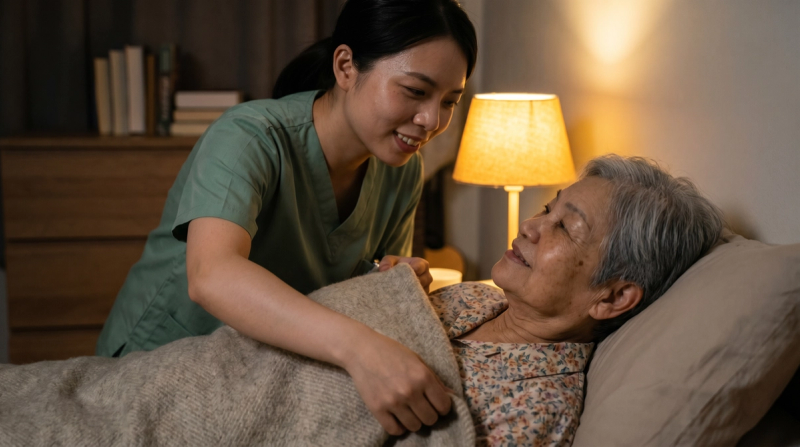 24 小時看護的真相，誰在凌晨三點幫爸爸翻身？