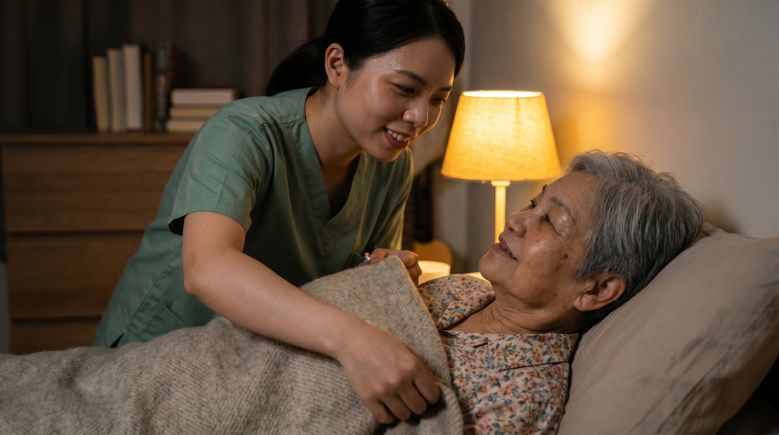 24 小時看護的真相:誰在凌晨三點幫爸爸翻身?