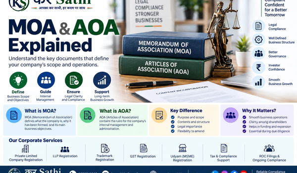 MOA & AOA Explained: A Simple Guide for Companies in India - Kar Sathi