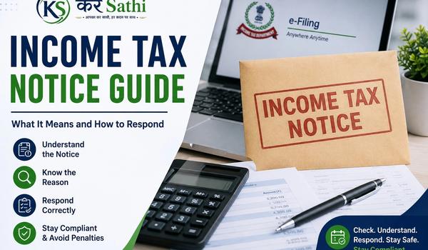 Income Tax Notice Guide: What It Means and How to Respond - Kar Sathi